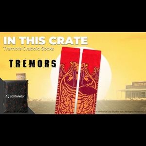 Tremors Socks (LootCrate Exclusive)